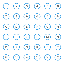 Screen shot of phone passcode panel